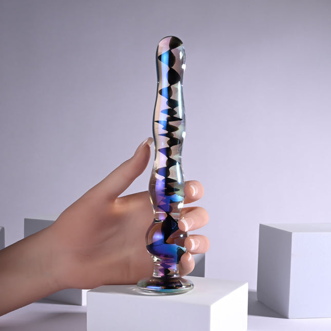 Playboy Pleasure JEWELS WAND Glass Dildo