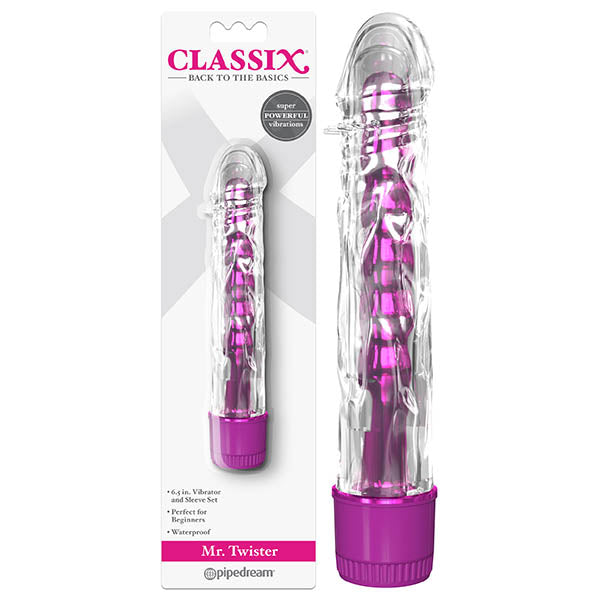 Classix Mr Twister Pink Vibrator