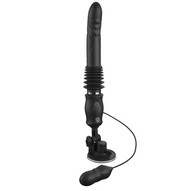 FFS Ultimate Silicone Thruster - Black Thrusting Vibrator