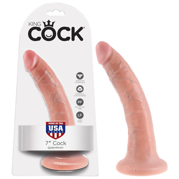 King Cock Flesh 7'' Realistic Dildo