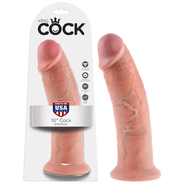 King Cock Flesh 10'' Realistic Dildo