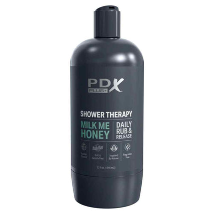 PDX Plus Shower Therapy Discreet Stroker Flesh Bottle