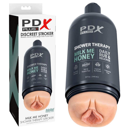 PDX Plus Shower Therapy Discreet Stroker Flesh