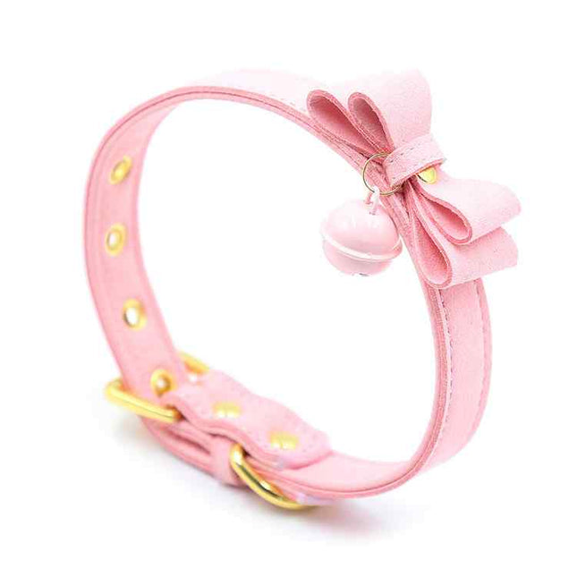 Pink Bell Choker for Women Cosplay