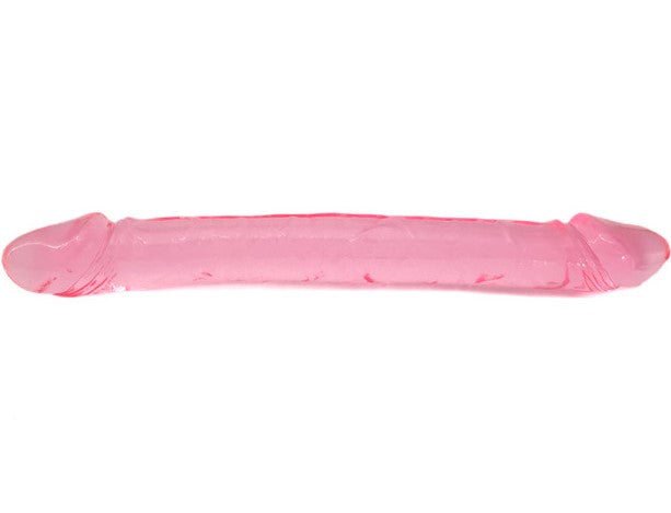 Pink Double Ended Dildo 15 Inch Long Flexible