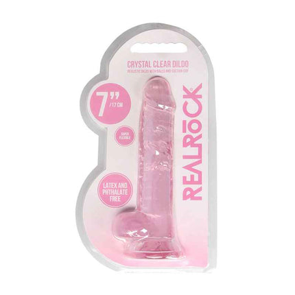 REALROCK 7 Inch Realistic Dildo With Balls