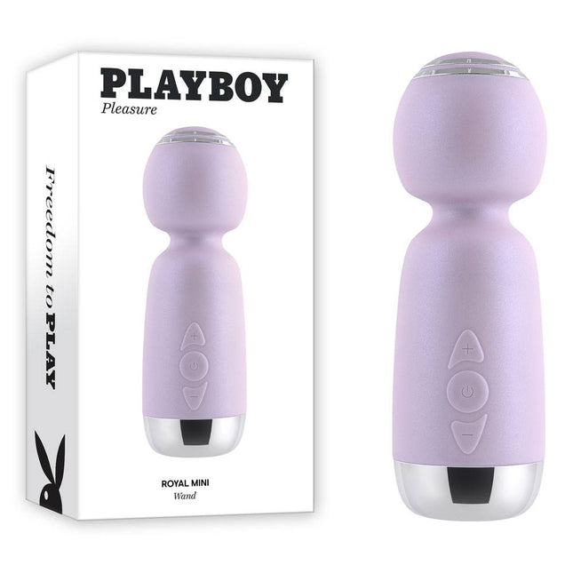 Playboy Pleasure ROYAL MINI Wand Vibrator Lilac