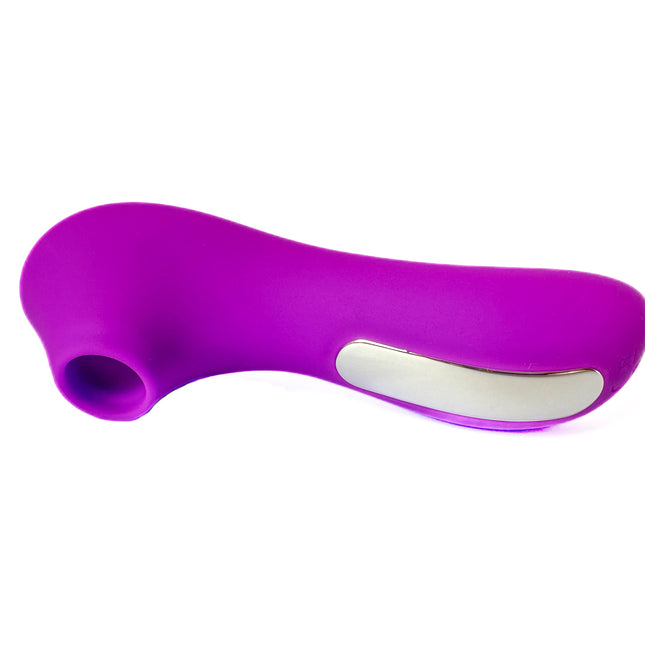 Purple Clitoral Suction Vibrator 10 Frequency Rechargeable