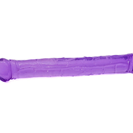 Purple Double Ended Dildo 15 Inch Long Flexible