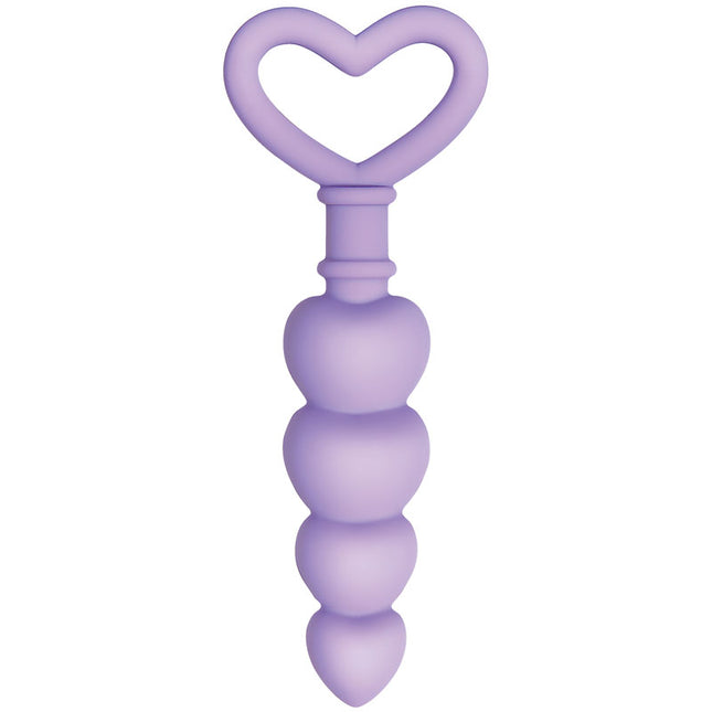 Purple Loveheart Butt Plug