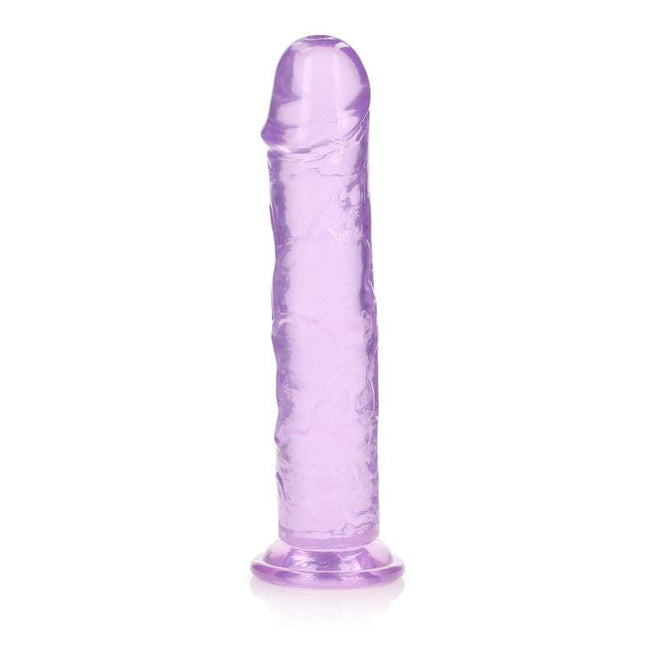 Purple REALROCK 12 Inch Suction Cup Dildo