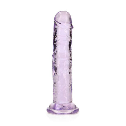 Purple REALROCK 6 Inch Suction Cup Dildo