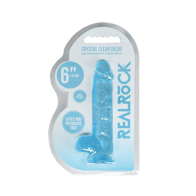 REALROCK 6 Inch Realistic Dildo With Balls