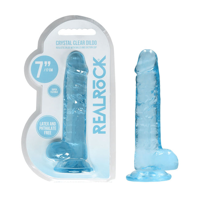 REALROCK 7 Inch Realistic Dildo With Balls