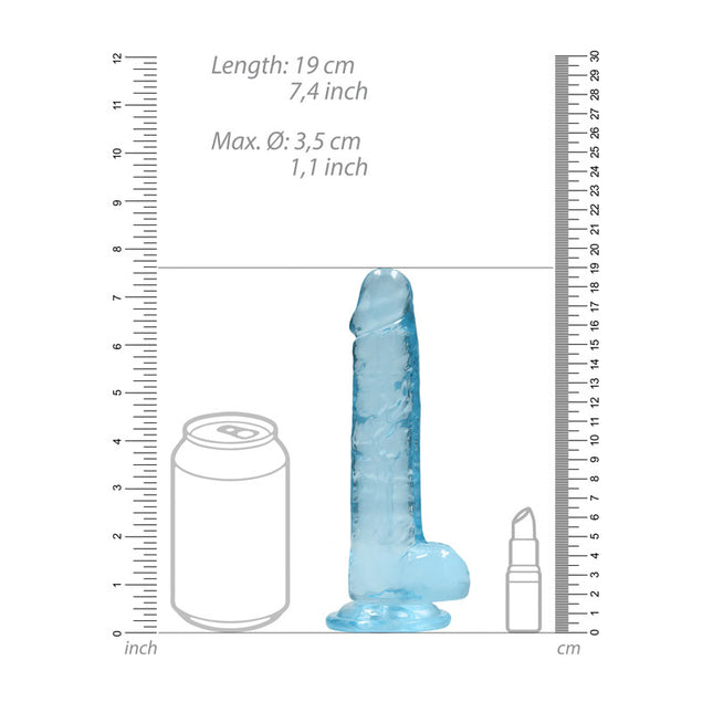 REALROCK 7 Inch Realistic Dildo With Balls