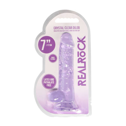 REALROCK 7 Inch Realistic Dildo With Balls