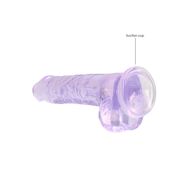 REALROCK 8 Inch Realistic Dildo With Balls