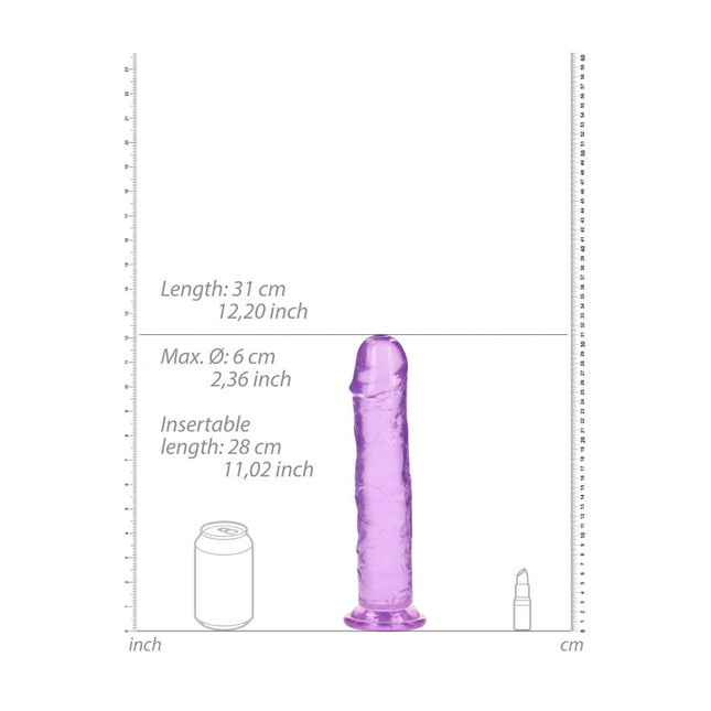 REALROCK 12.2 Inch Suction Cup Dildo