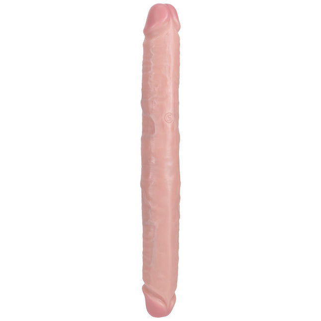 REALROCK 14 Inch Thick Double Dildo - Flesh