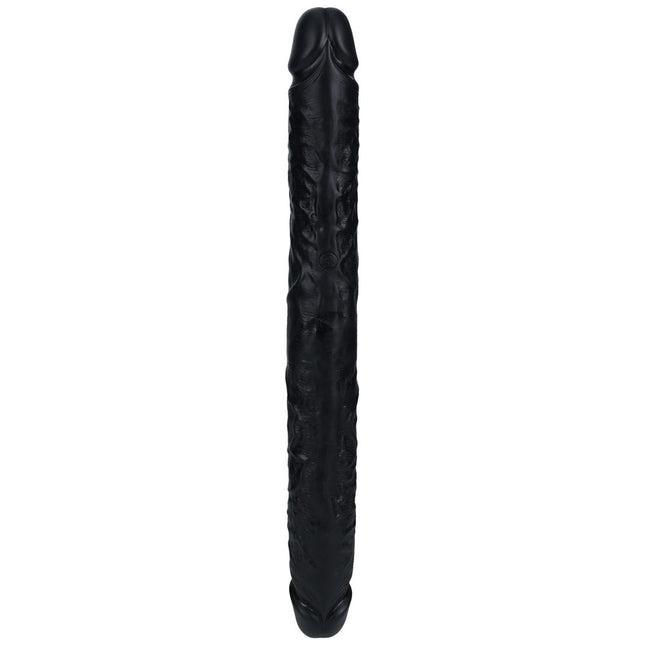 REALROCK 16 Inch Thick Double Dildo - Black