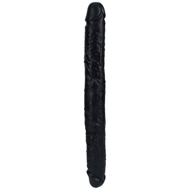 REALROCK 16 Inch Thick Double Dildo - Black