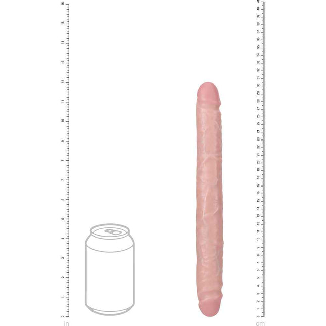 REALROCK 12 Inch Slim Double Dildo - Flesh Size Chart