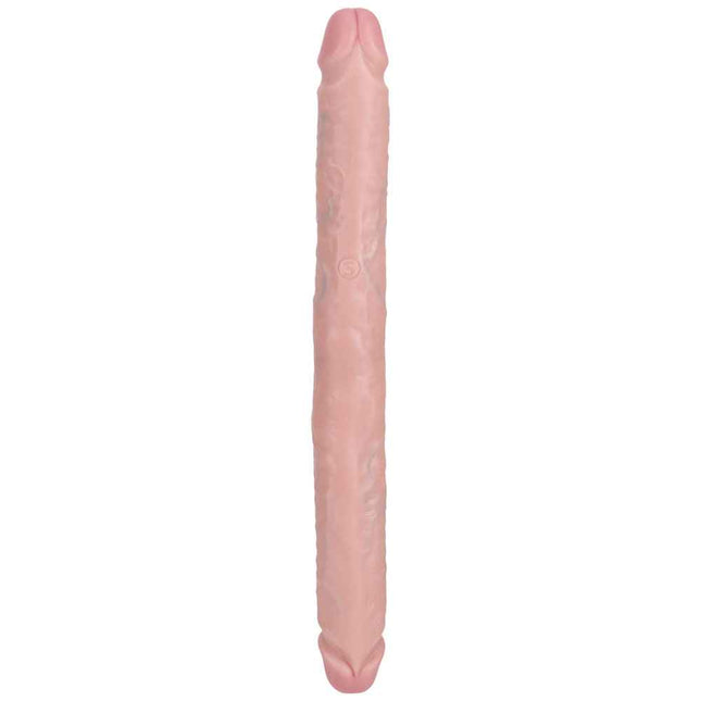 REALROCK 14 Inch Slim Double Large Dildo - Flesh Straight