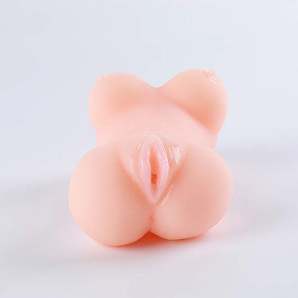 Realistic PocketPussy Vagina and Tits 220g View of Lips