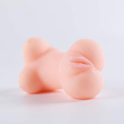 Realistic Pocket Pussy Vagina and Tits 220g side View