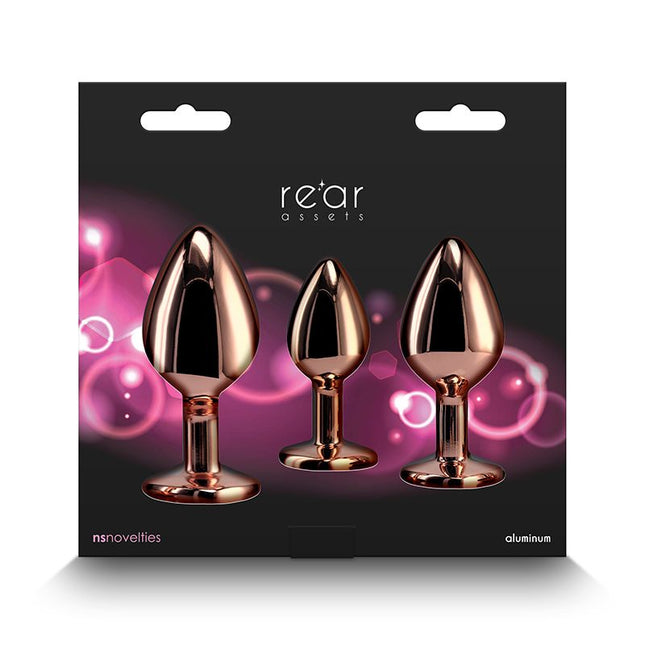 Rear Assets 3 Piece Trainer Kit - Rose Gold Rear