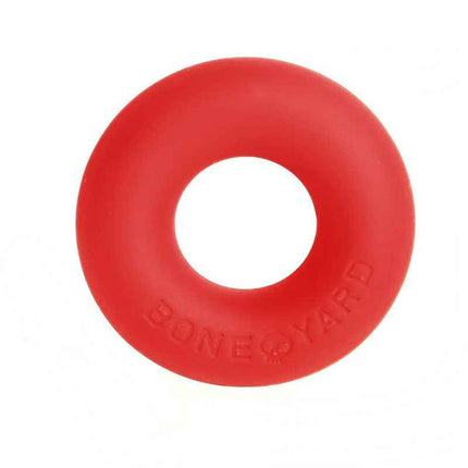 Red Boneyard Cock Ring Circle