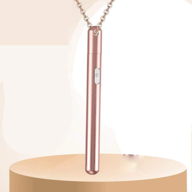 Rose Gold Vibration Necklace 7 Frequency