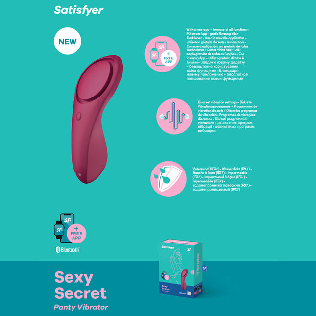 Satisfyer Sexy Secret Panty Vibrator