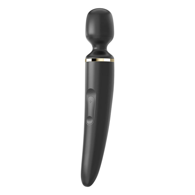 Satisfyer Wand-er Black Massager Wand Button