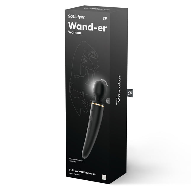 Satisfyer Wand-er Black Massager Wand Woman