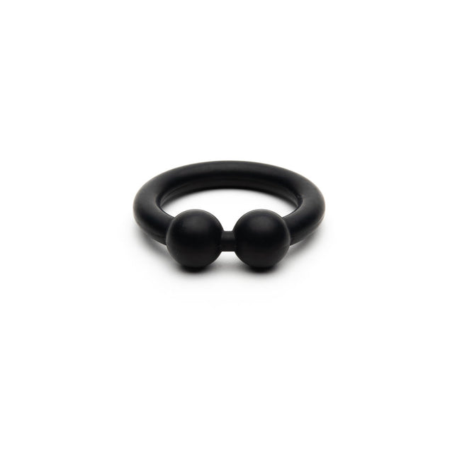 Sport Fucker Bullring Cock Ring - Black Front View