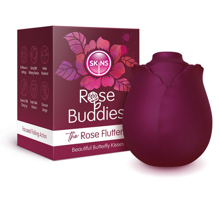 Skins Rose Buddies Flicking Rose Vibrator