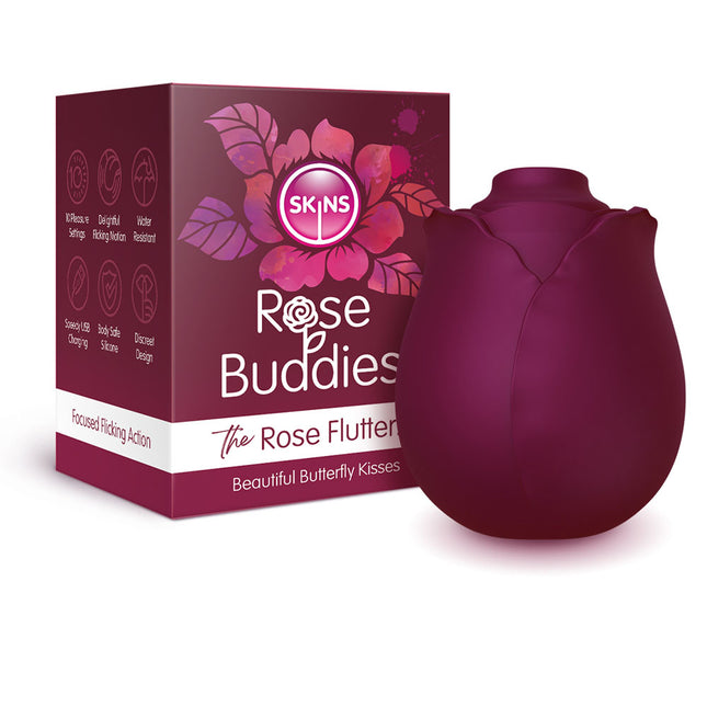 Skins Rose Buddies Flicking Rose Vibrator