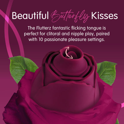 Skins Rose Buddies Flicking Rose Vibrator Tongue