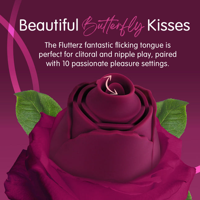 Skins Rose Buddies Flicking Rose Vibrator Tongue