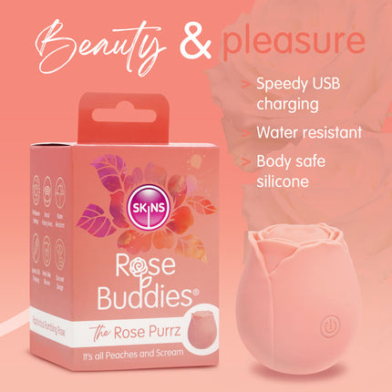 Skins Rose Buddies - The Rose Purrz Rose Vibrator