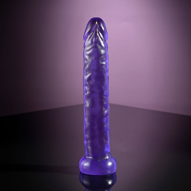 Selopa SLIMPLICITY 6 Inch Dildo - Purple Rear View