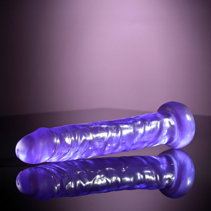 Selopa SLIMPLICITY 6 Inch Dildo - Purple Side View