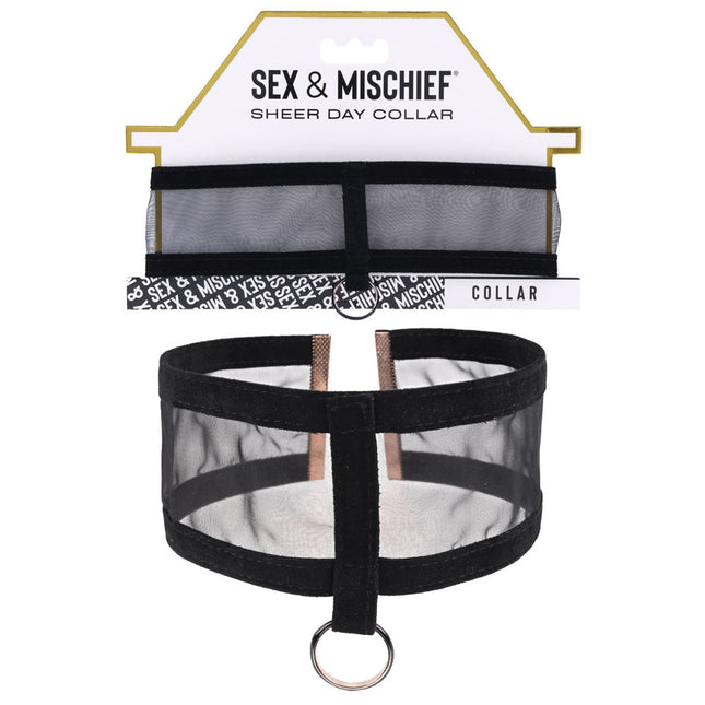 Sex & Mischief Sheer Day Collar