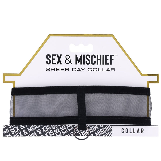 Sex & Mischief Sheer Day Collar