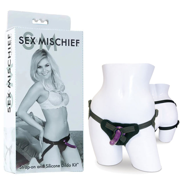 Sex & Mischief Strap-On Dildo Kit