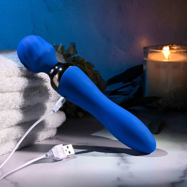 Selopa Blue Belle Massage Wand Charging