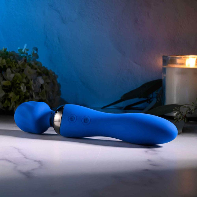 Selopa Blue Belle Massage Wand Left Side