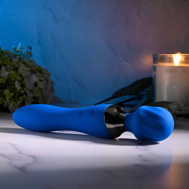 Selopa Blue Belle Massage Wand Side