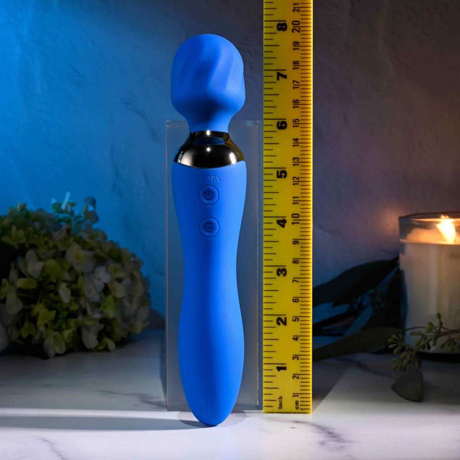 Selopa Blue Belle Massage Wand Size